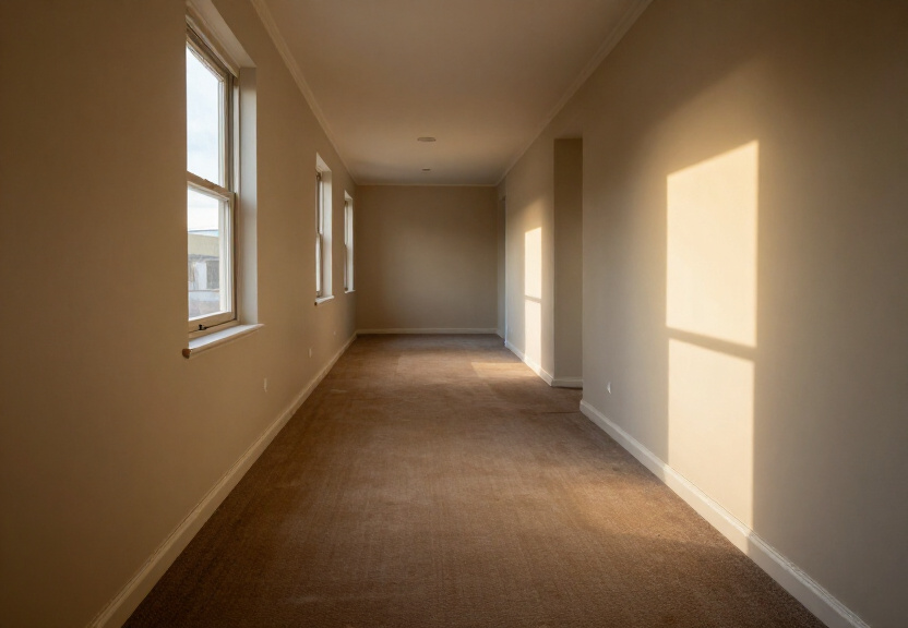 Restored living room in West Ryde after flood damage repair